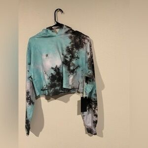 Bananas Monkey Tye Dye Women’s Crop Size S/Medium